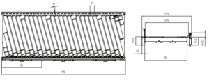 Dimensiones Interroll RM 8340